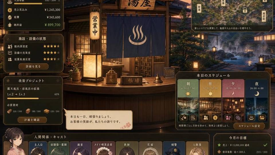 背德浴场 任务推进 场景图 4